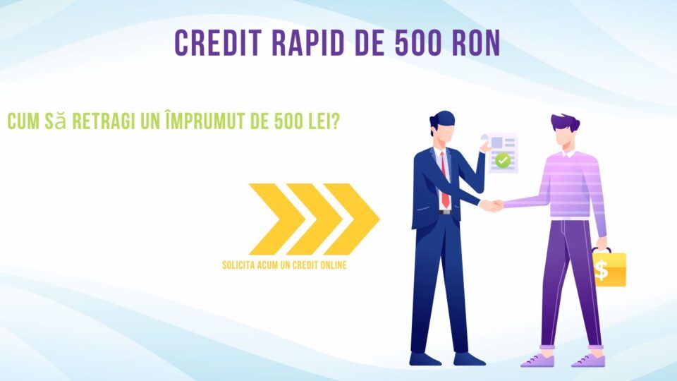 CREDIT RAPID DE 500 RON